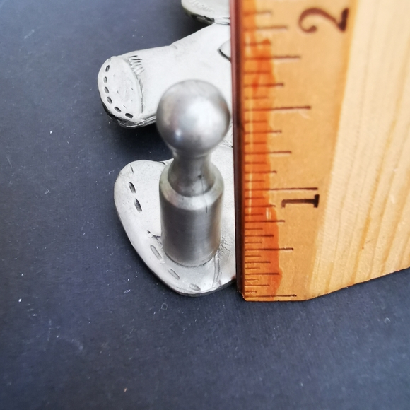 Vintage Seagull Pewter Teddy Bear Wall Hook - Picture 14 of 14